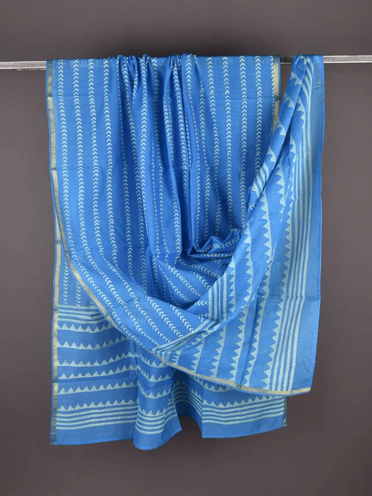 Chanderi Silk Dupatta - Desi Weaves