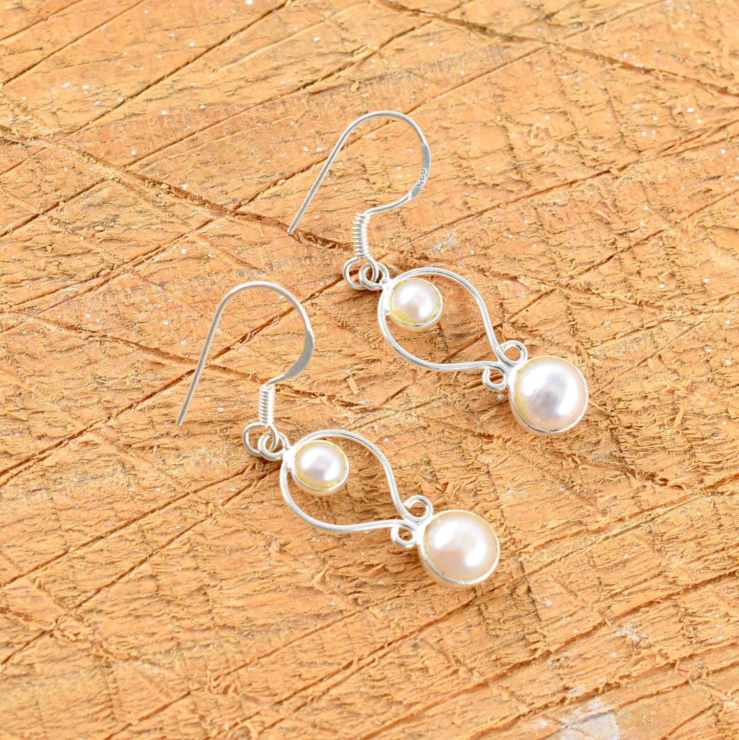 925 silver earrings online - Desi Weaves