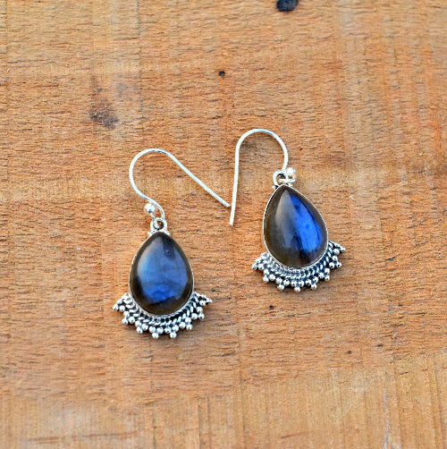 925 silver earrings online - desi weaves