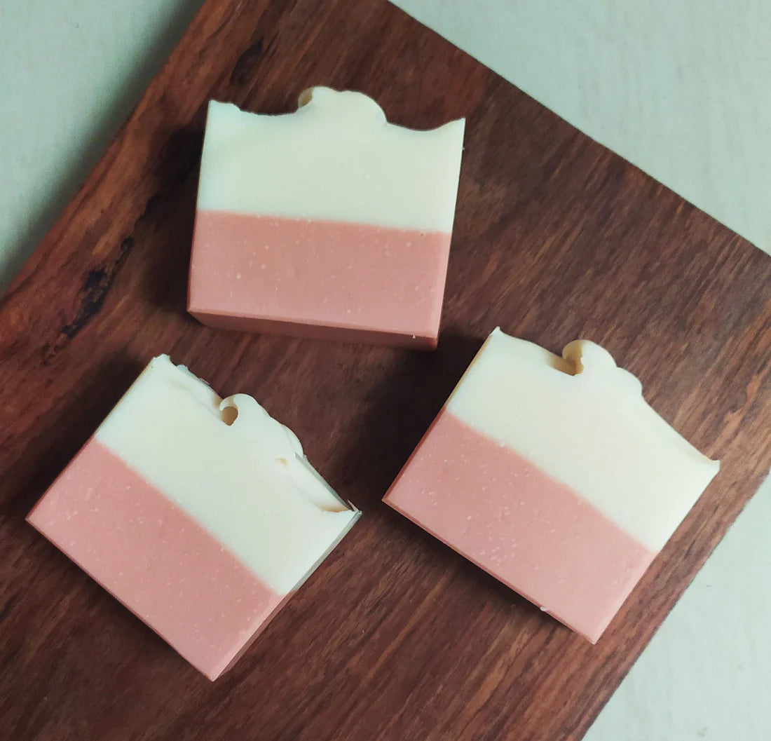 French Pink Clay Triple Butter Soap