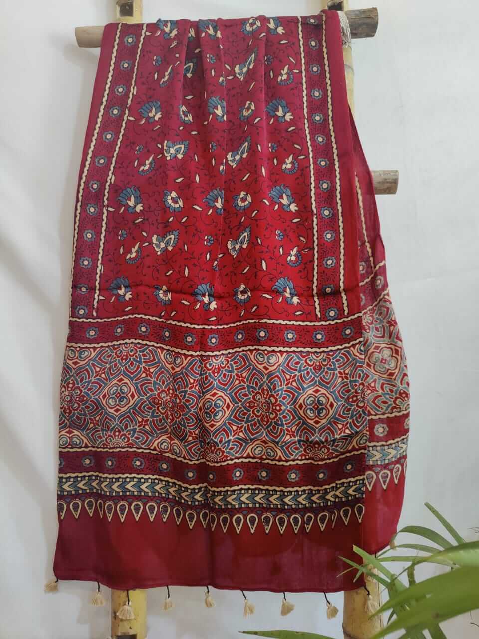 modal silk stole - desi weaves