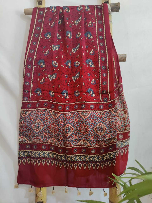 modal silk stole - desi weaves