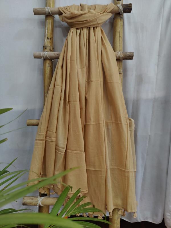 mull cotton dupatta - desi weaves