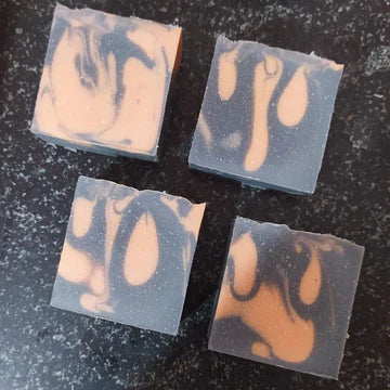Pink Clay & Charcoal Essential Oils Handmade Soap