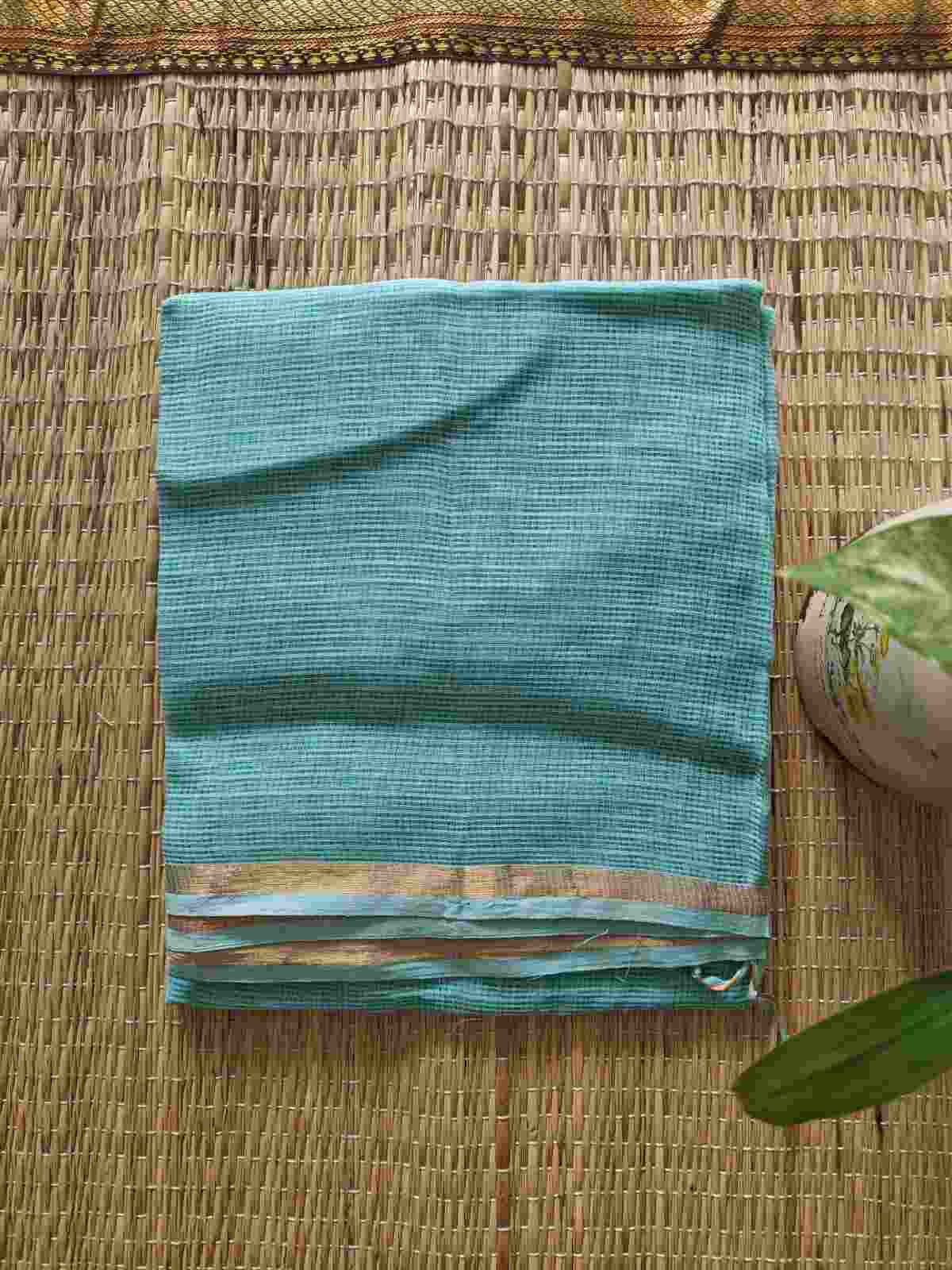 cotton kota doria dupatta - Desi Weaves