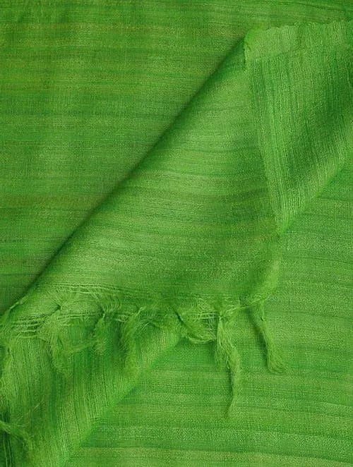 Tussar Ghicha Silk Dupatta - Desi Weaves