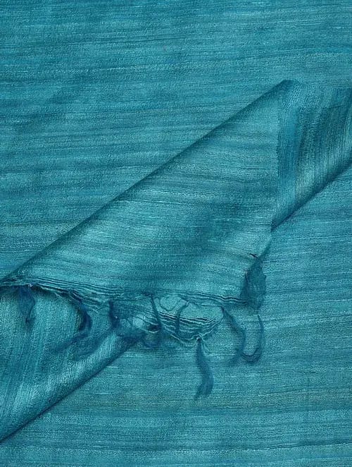 Tussar Ghicha Silk Dupatta - Desi Weaves