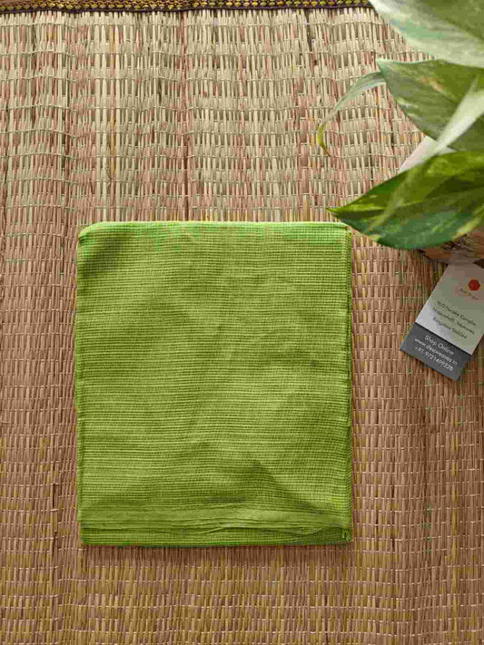green cotton kota doria dupatta - desi weaves