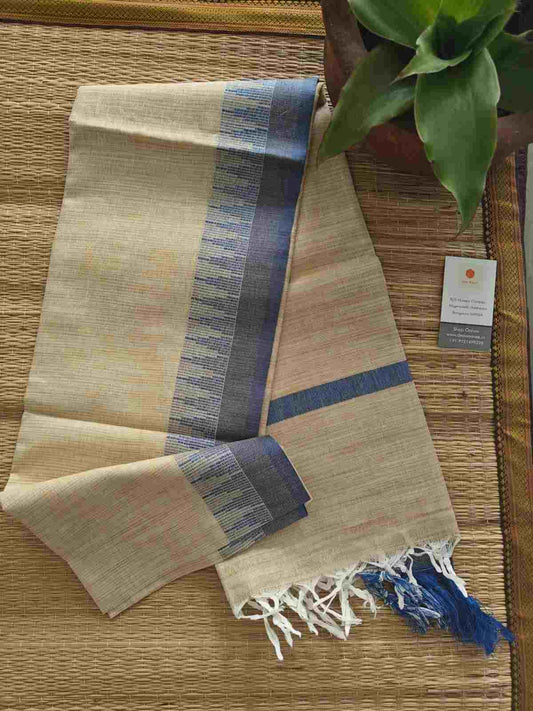 khadi cotton silk dupatta - desi weaves