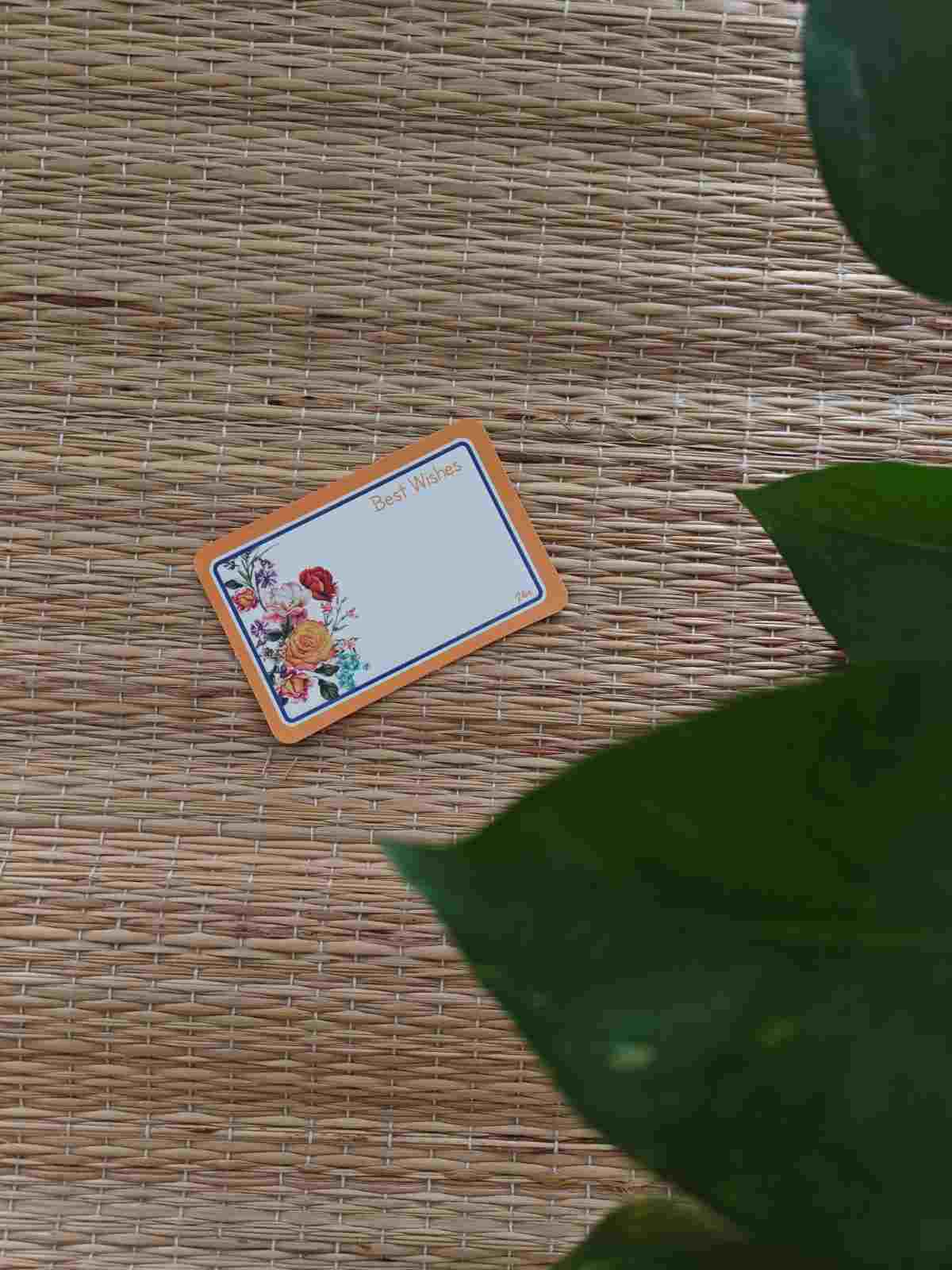 Gift Message Card - Best Wishes