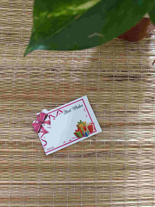 Gift Message Card  - Best Wishes