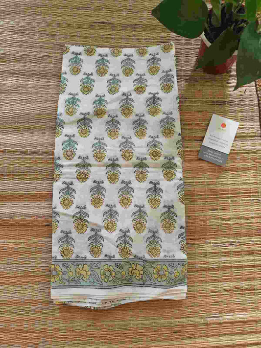 mull cotton dupatta - desi weaves