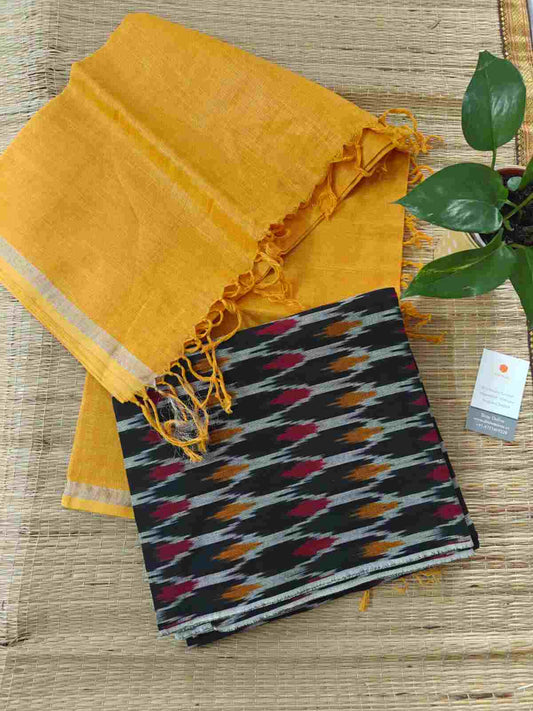 Handcrafted Pure Linen Dupatta