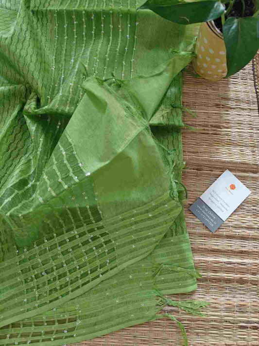 silk cotton dupatta online - desi weaves