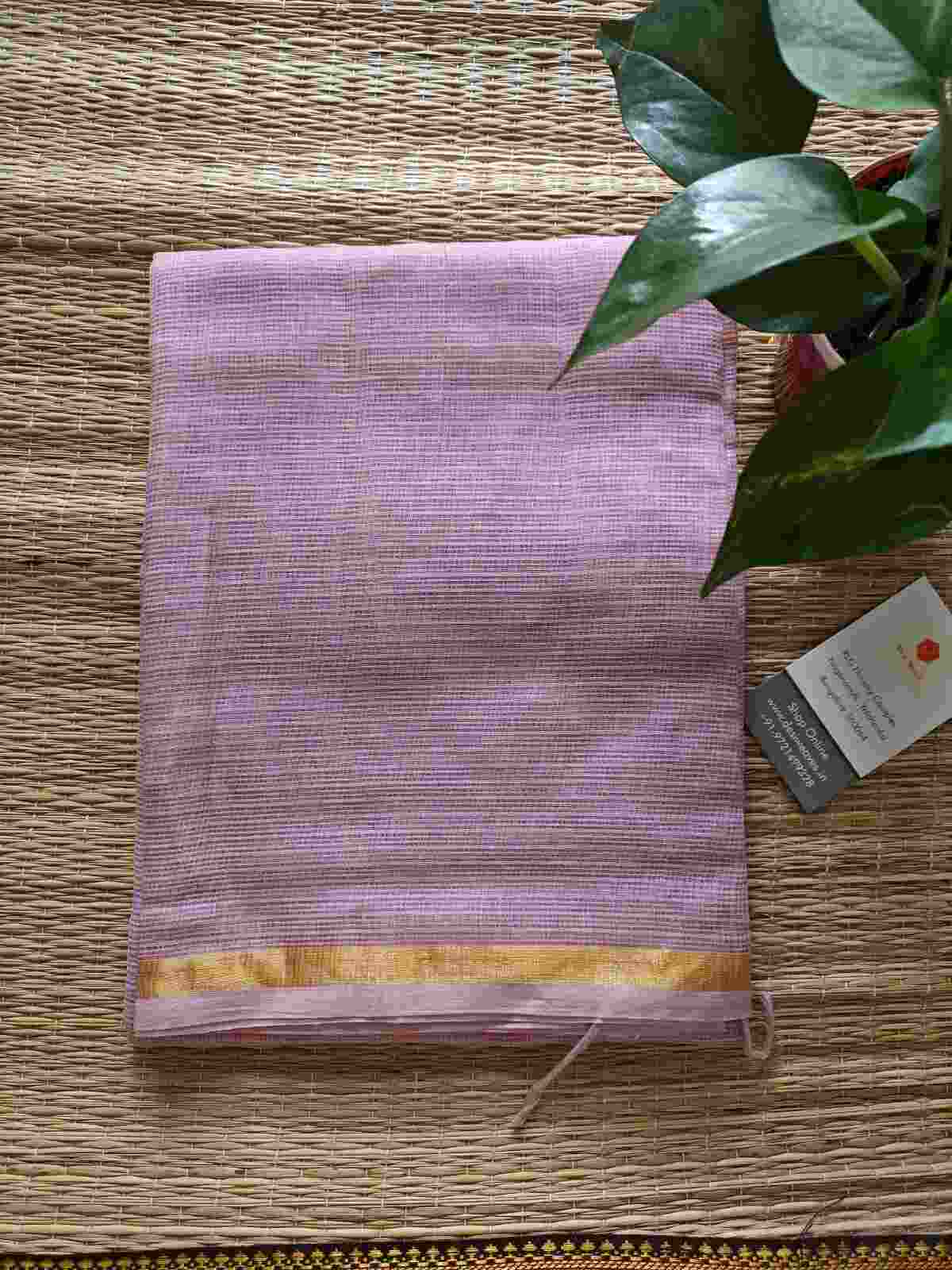 kota doria cotton dupatta - desi weaves