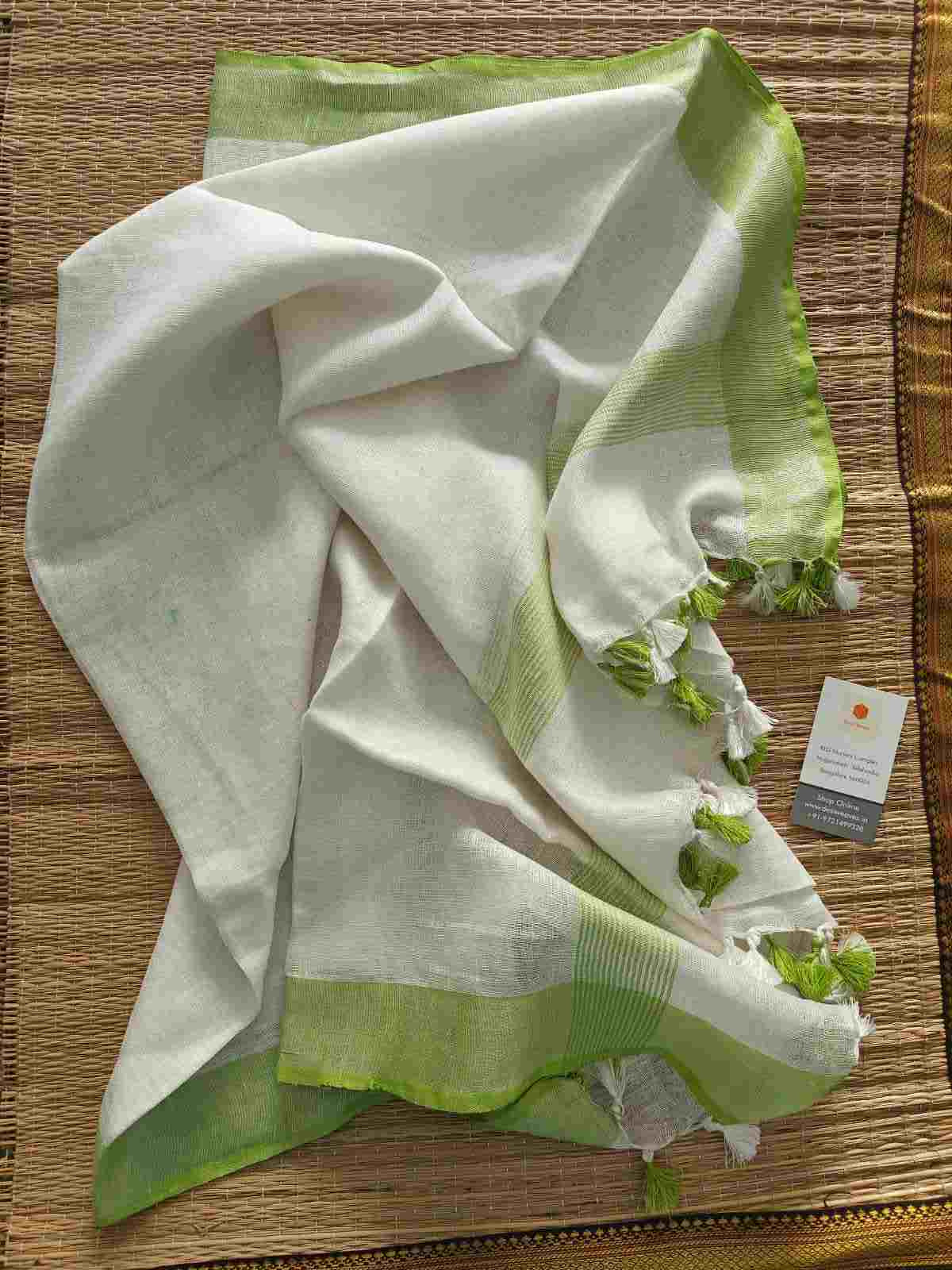 ikkat cotton dupatta online - Desi Weaves