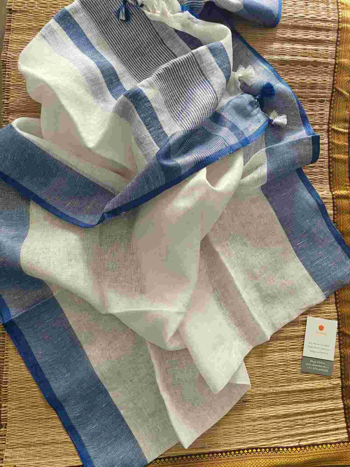 ikkat cotton dupatta online - Desi Weaves