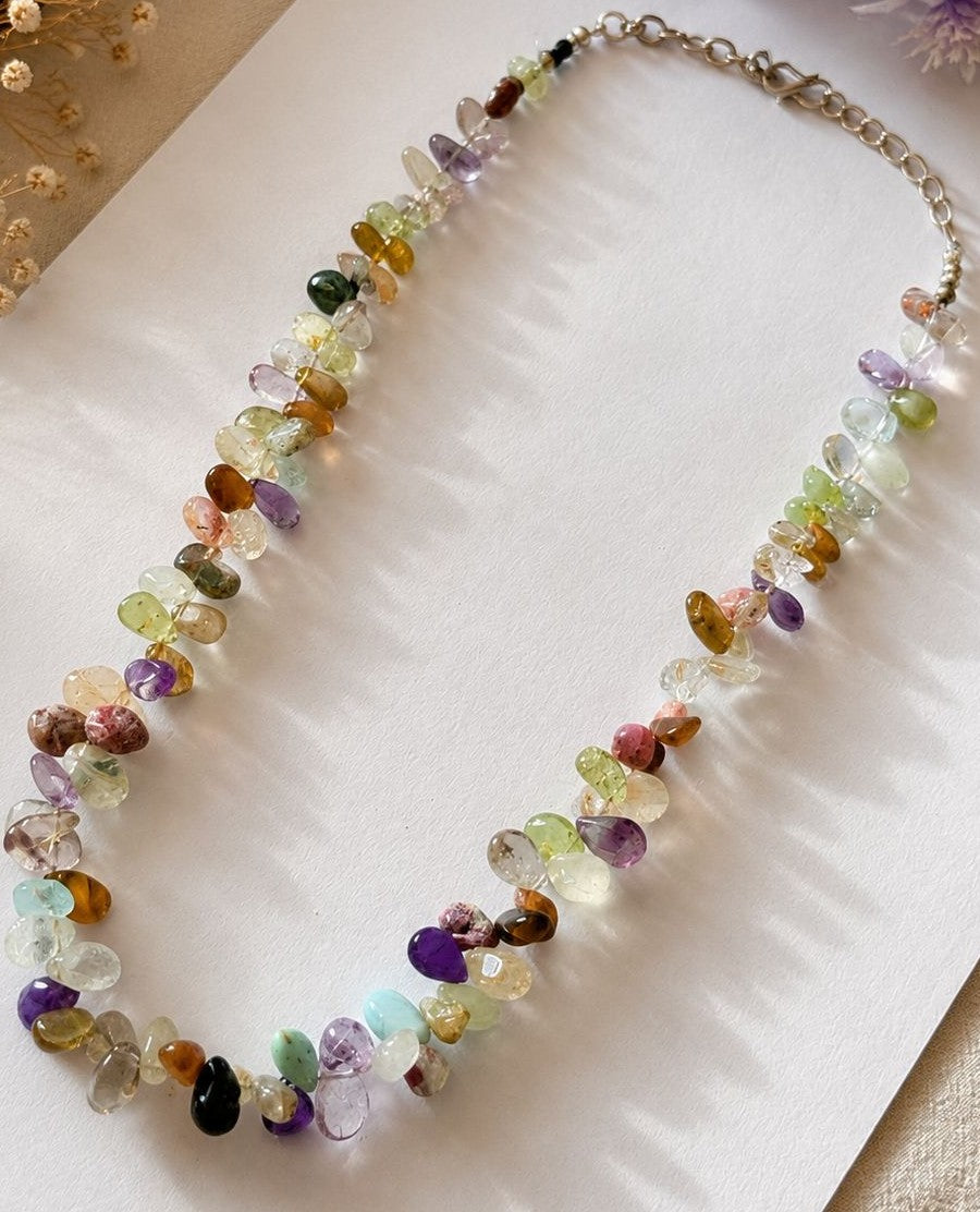 Spring Story Semi Precious Stone Necklace