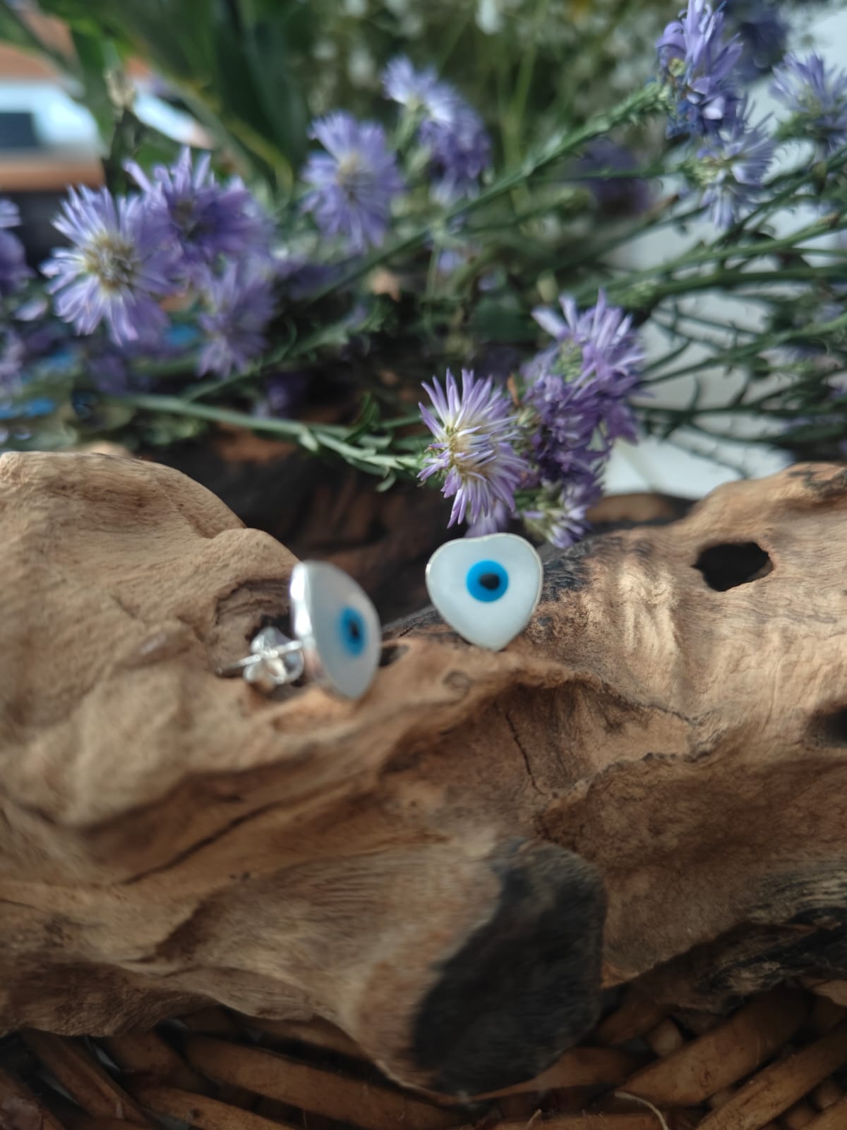 Pure Silver Stud Earrings