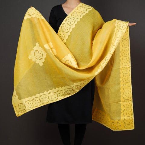 yellow cotton dupatta online