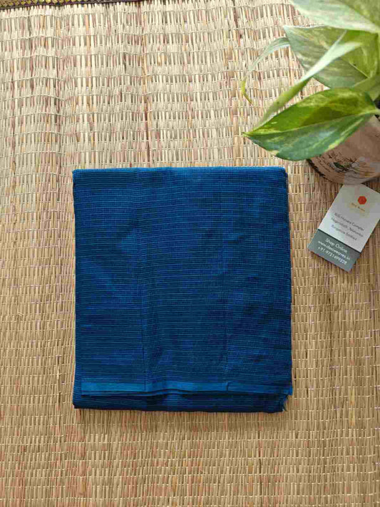 navy plain kota doria dupatta