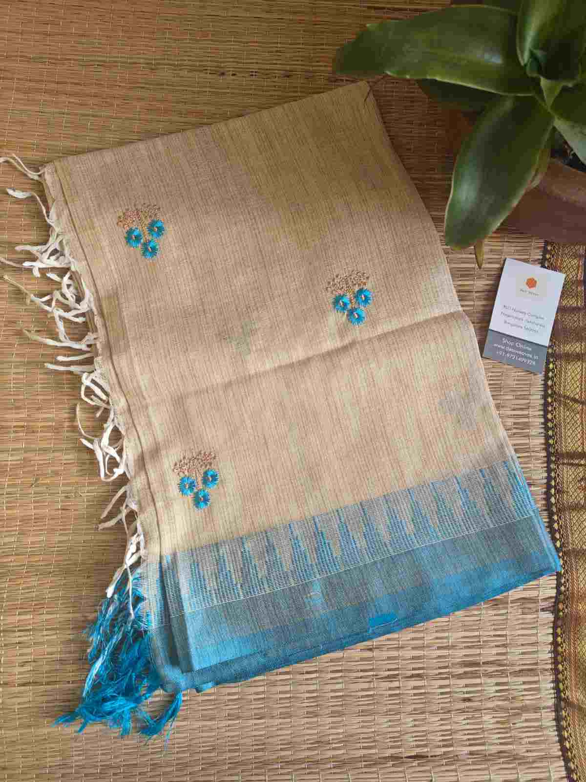 khadi cotton silk dupatta online - desi weaves