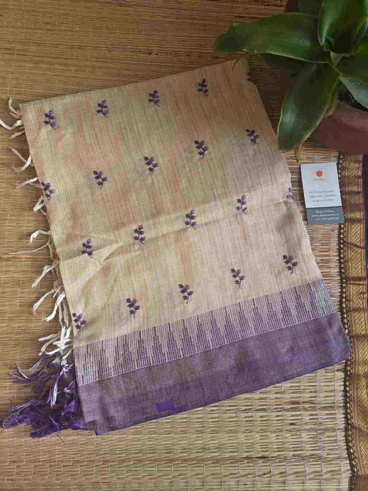 khadi cotton silk dupatta online - desi weaves