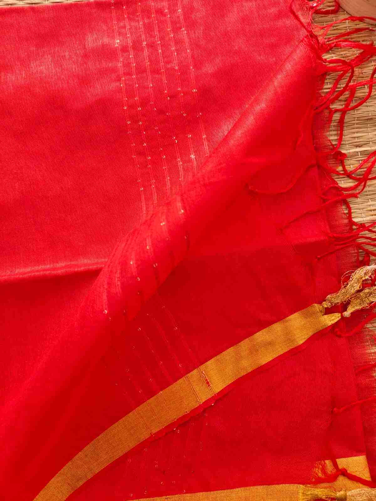 tussar silk dupatta online - desi weaves