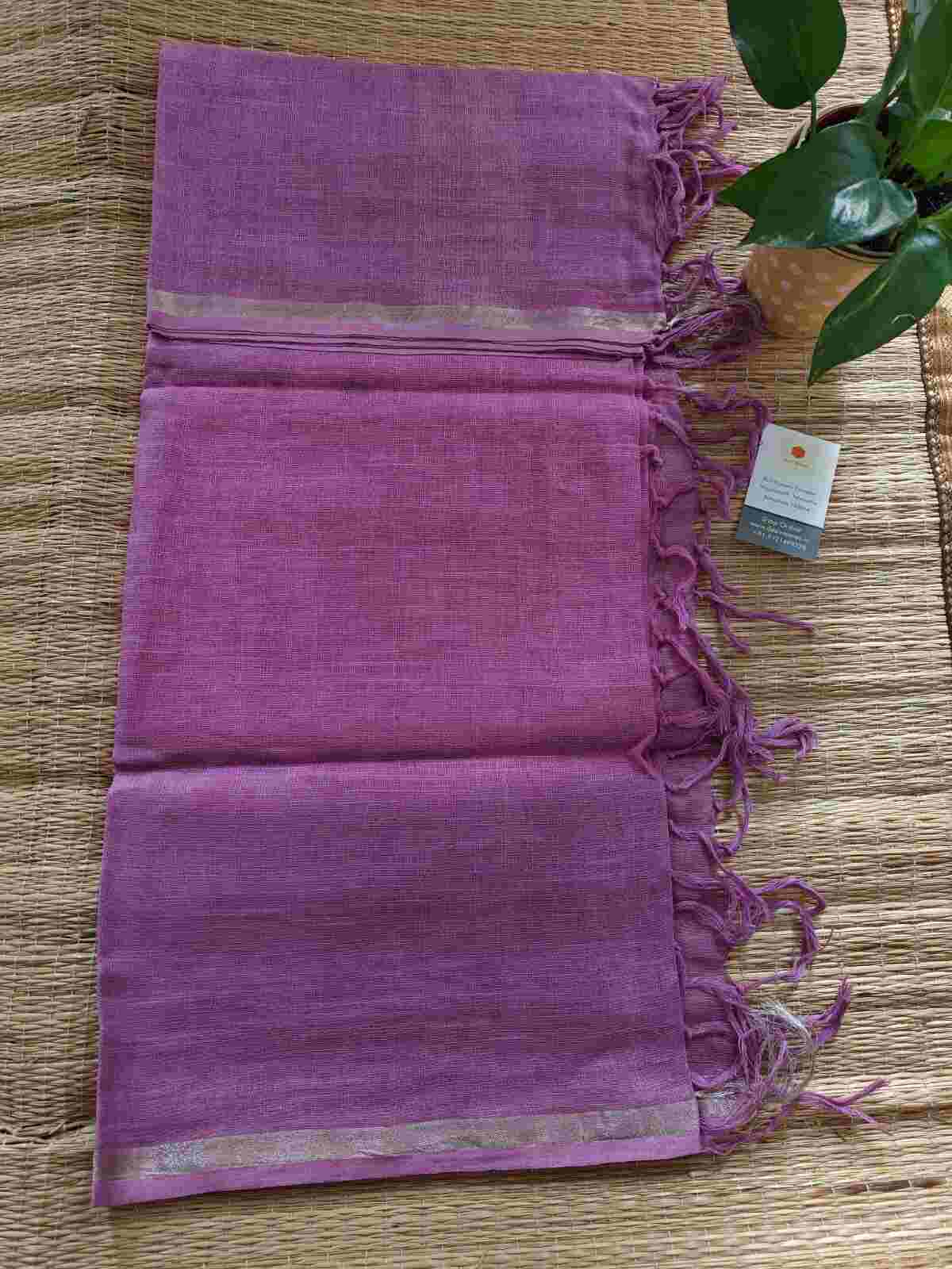 Handcrafted Pure Linen Dupatta