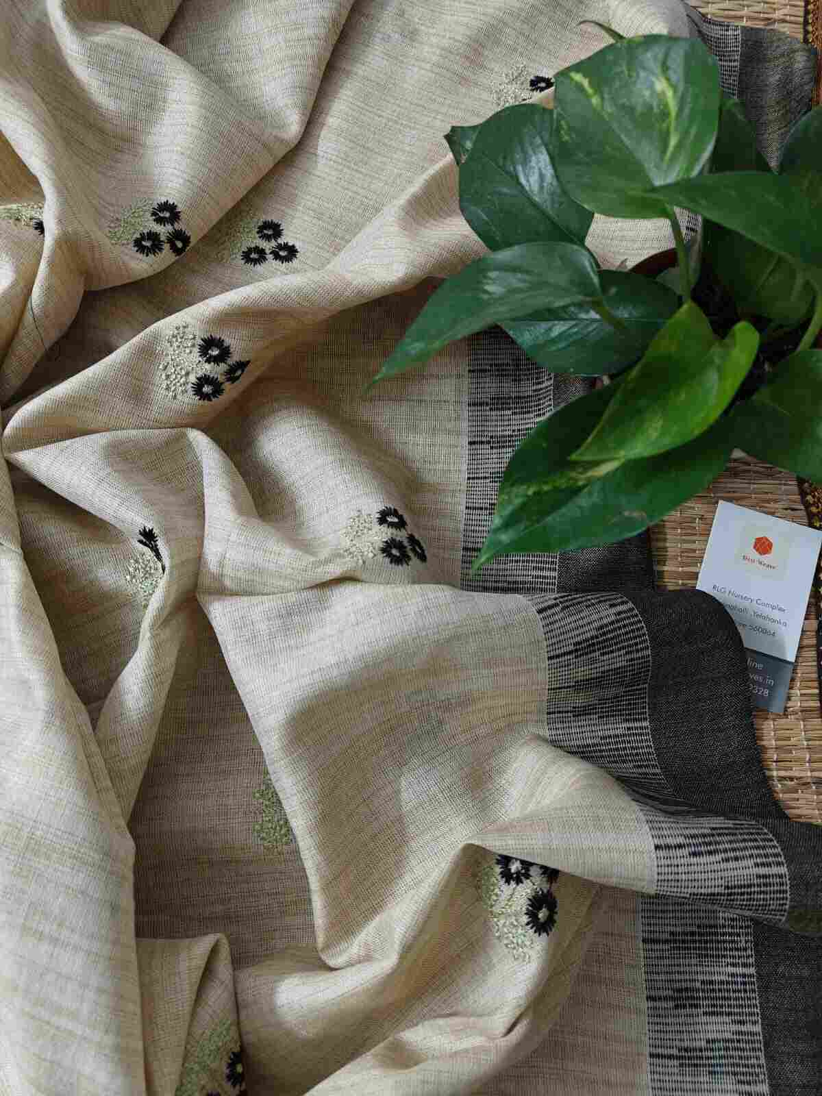 Embroidered Dupatta Online - Desi Weaves