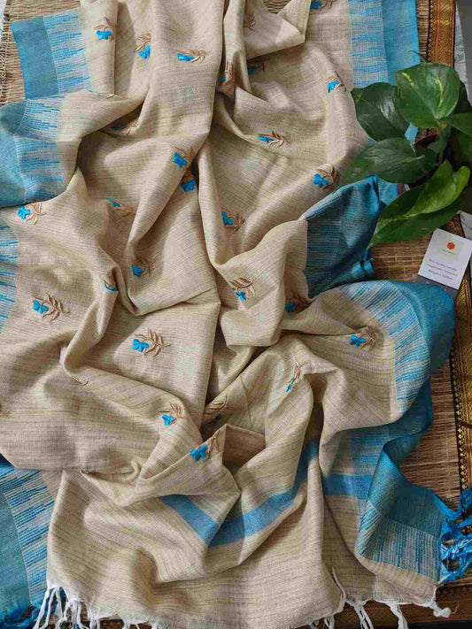 Embroidered Dupatta Online - Desi Weaves