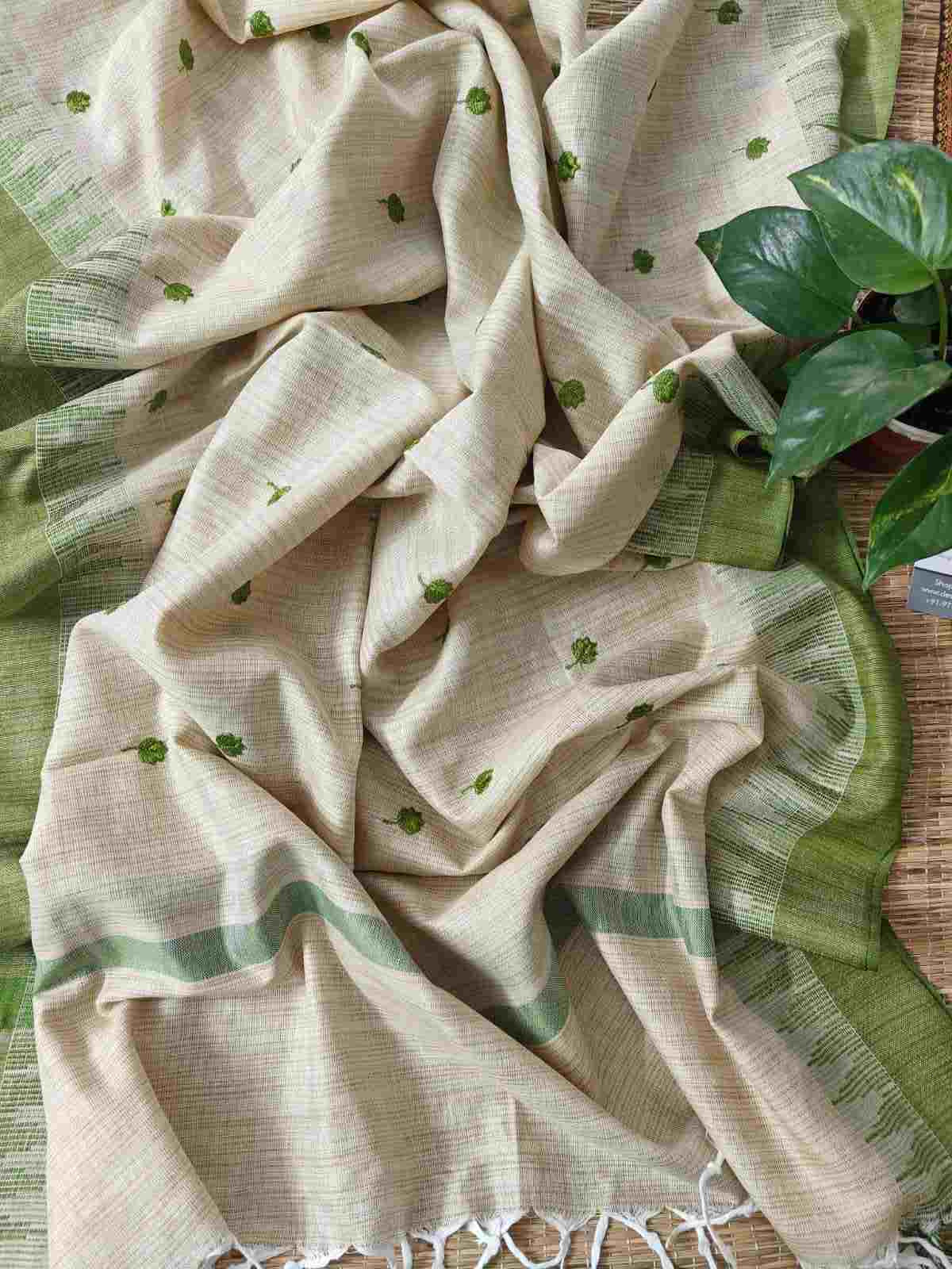 Embroidered Dupatta Online - Desi Weaves