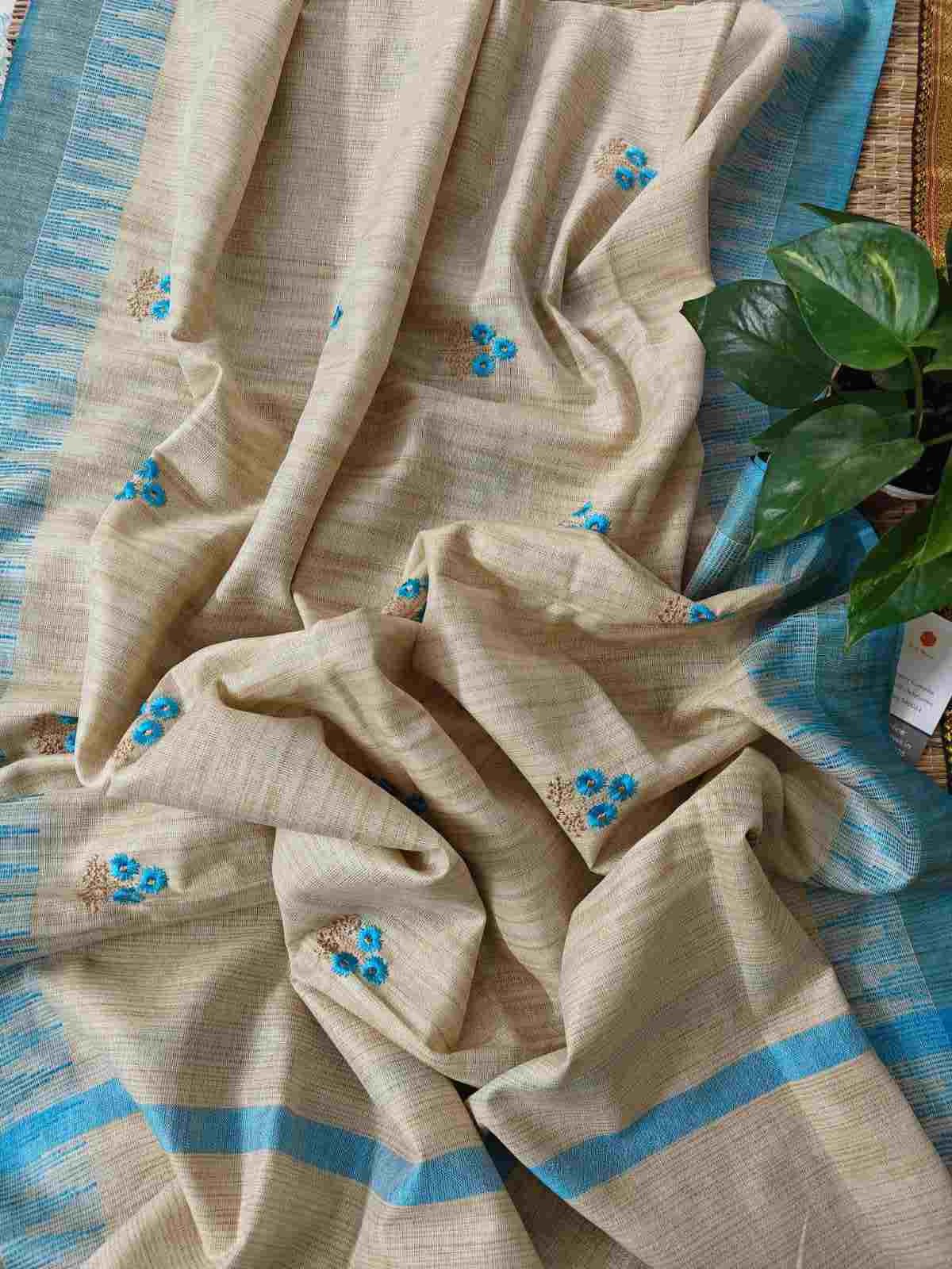 Embroidered Dupatta Online - Desi Weaves