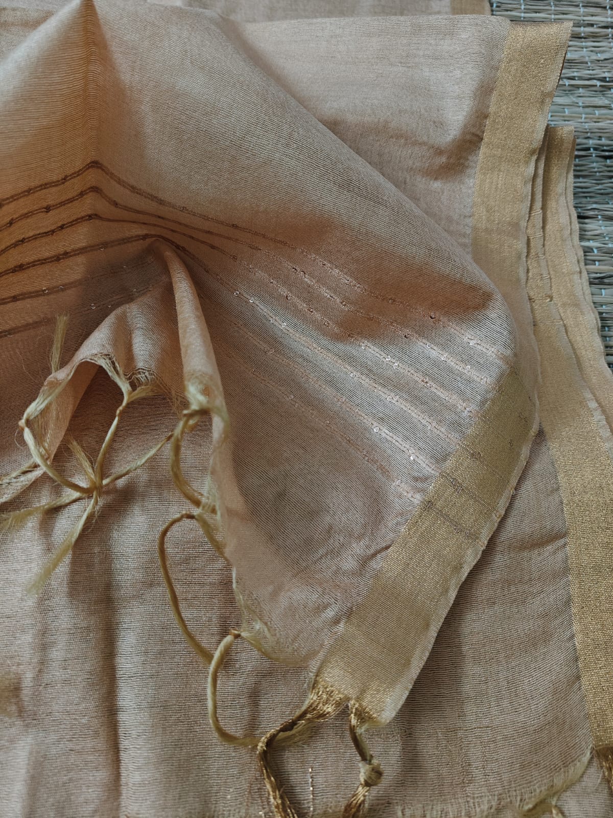 Tussar Cotton Silk Dupatta Online