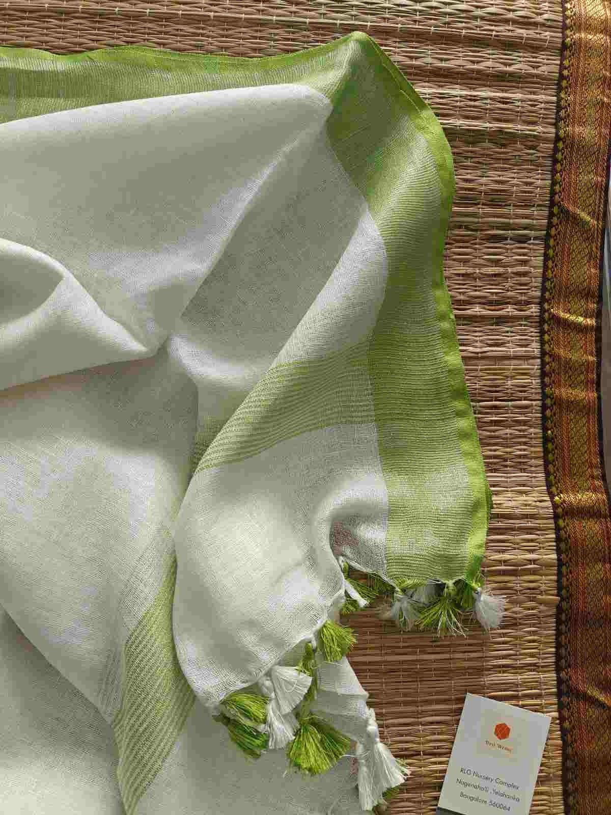 ikkat cotton dupatta online - Desi Weaves