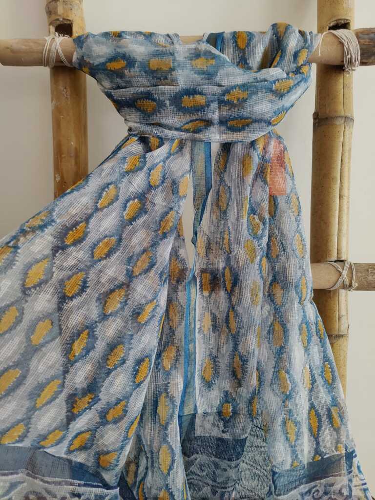 kota doria dupatta - desi weaves
