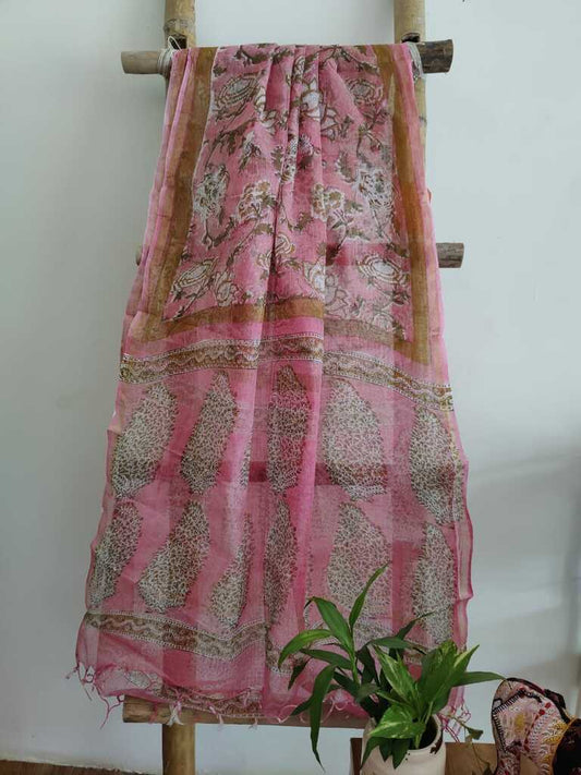 kota doria dupatta - desi weaves