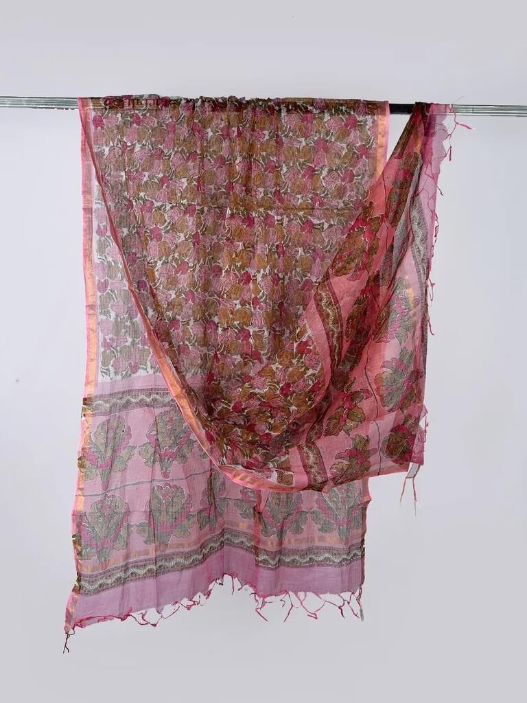 kota doria dupatta - desi weaves