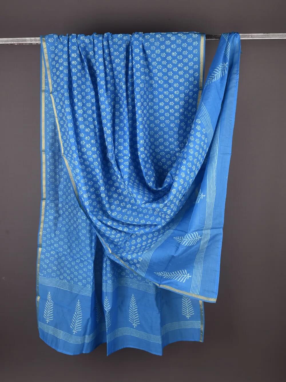 Chanderi Silk Dupatta - Desi Weaves