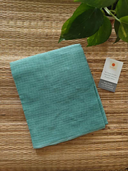 Sea Green Cotton Kota Doria Dupatta Online