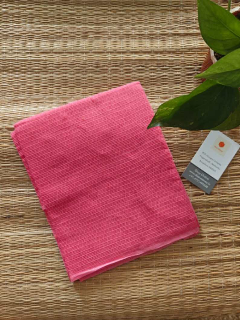 Pink Cotton Kota Doria Dupatta Online