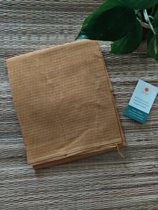 Brown Cotton Kota Doria Dupatta Online