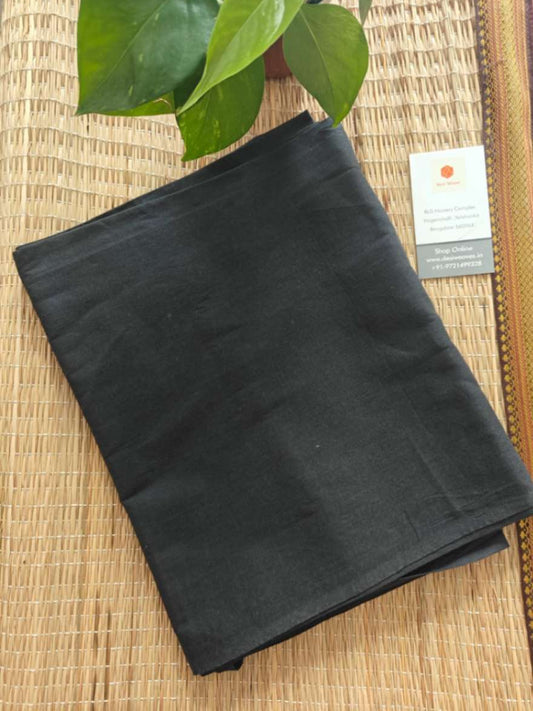 black cotton blouse online - desi weaves
