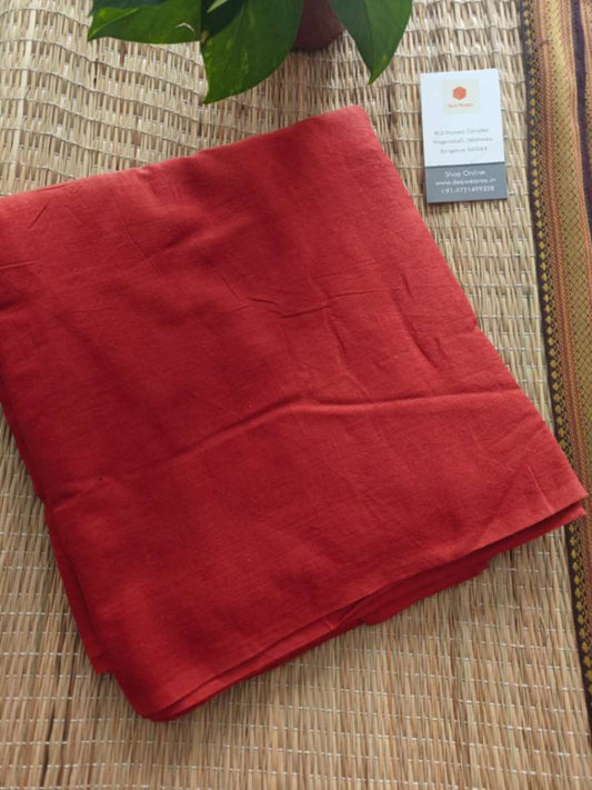 mull cotton saree - desi weaves