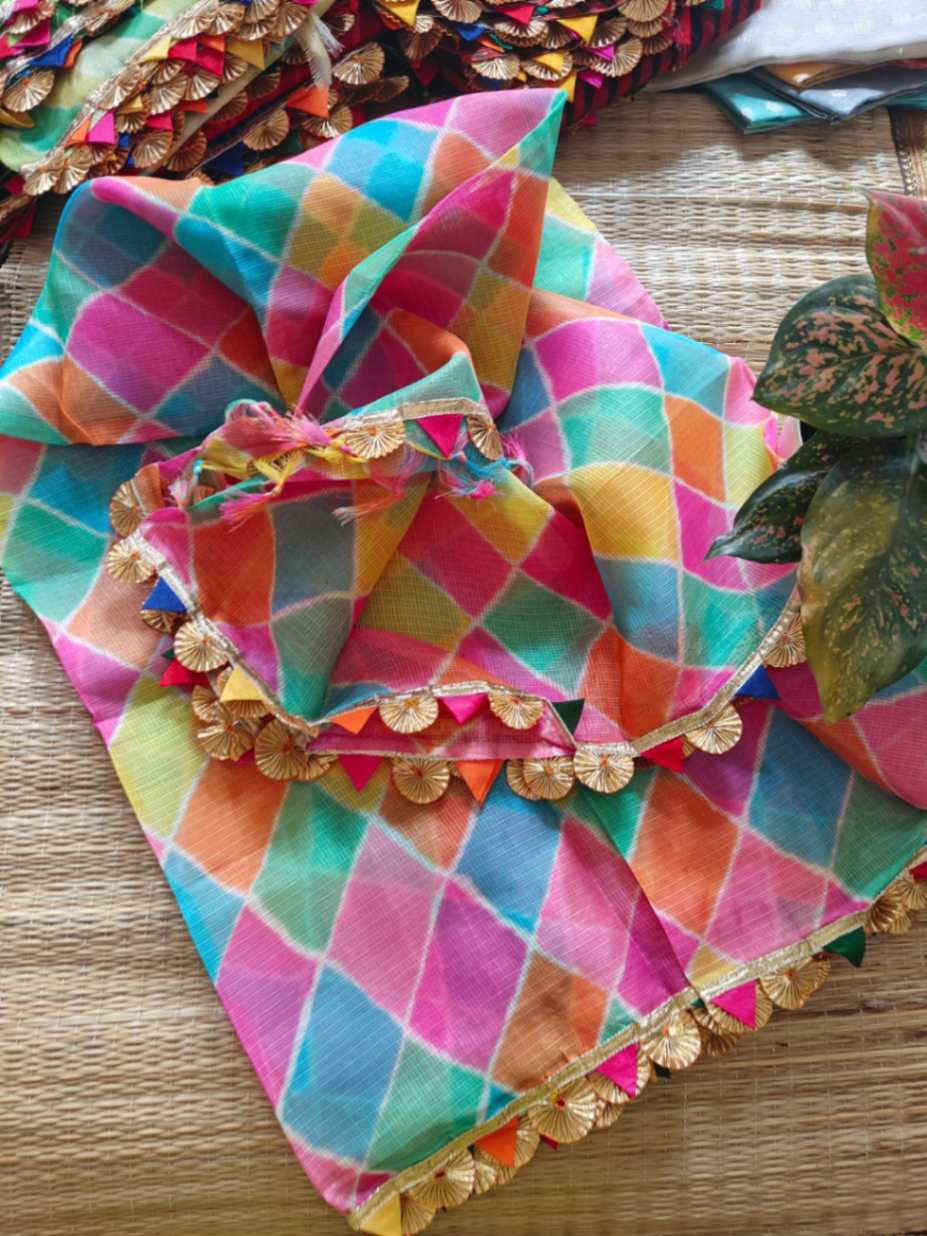 kota silk dupatta online - Desi Weaves