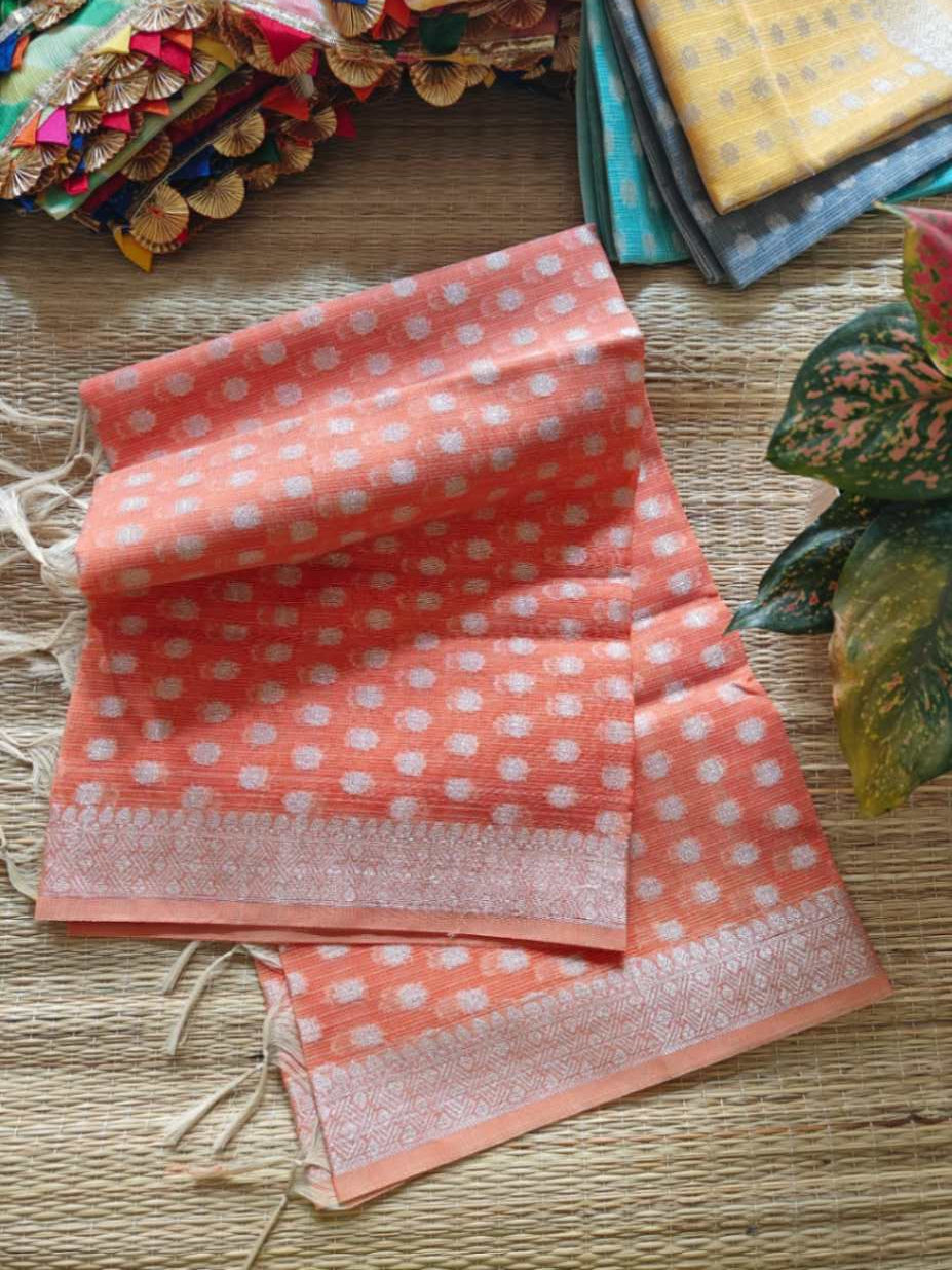 kota silk dupatta - desi weaves