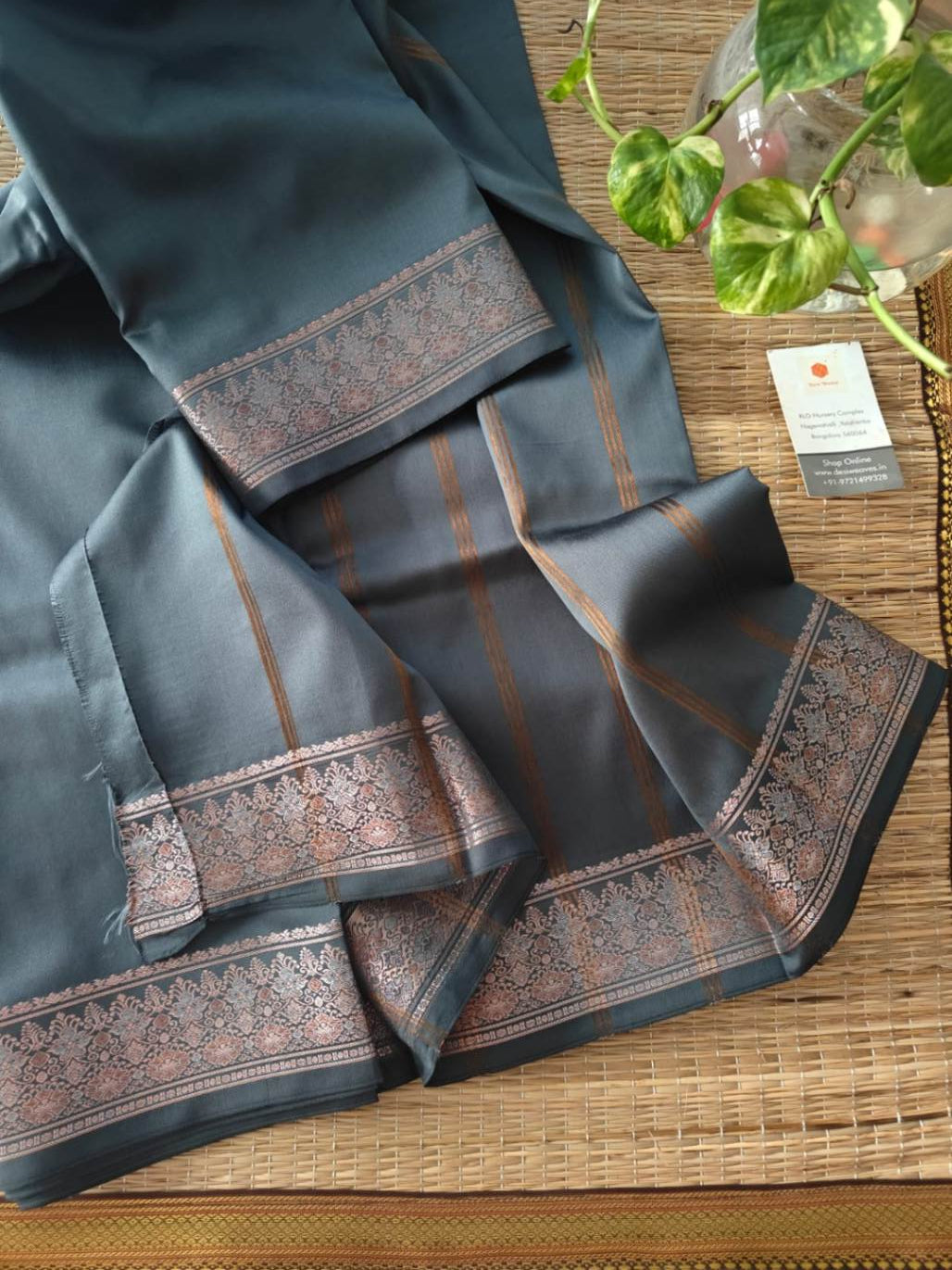 Tussar silk saree online - desi weaves