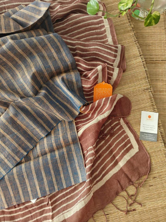 Linen Suit Sets Online - Desi Weaves