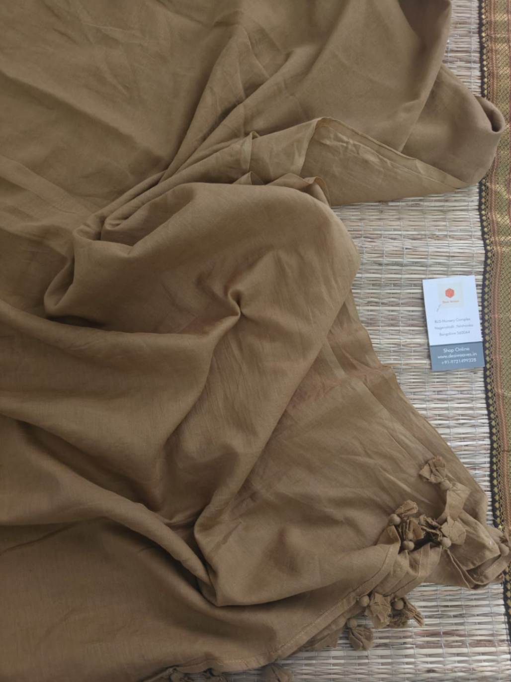 mull cotton dupatta online - Desi Weaves