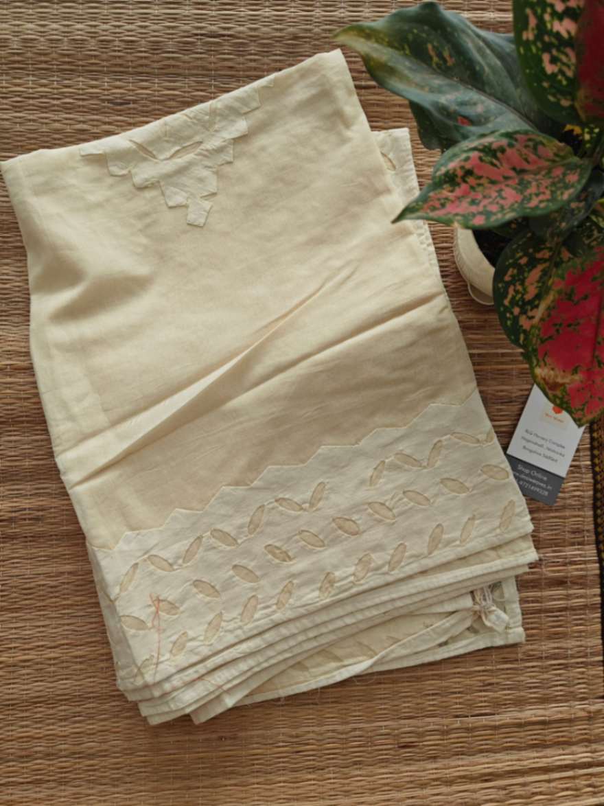 Applique Stitch Cotton Dupatta